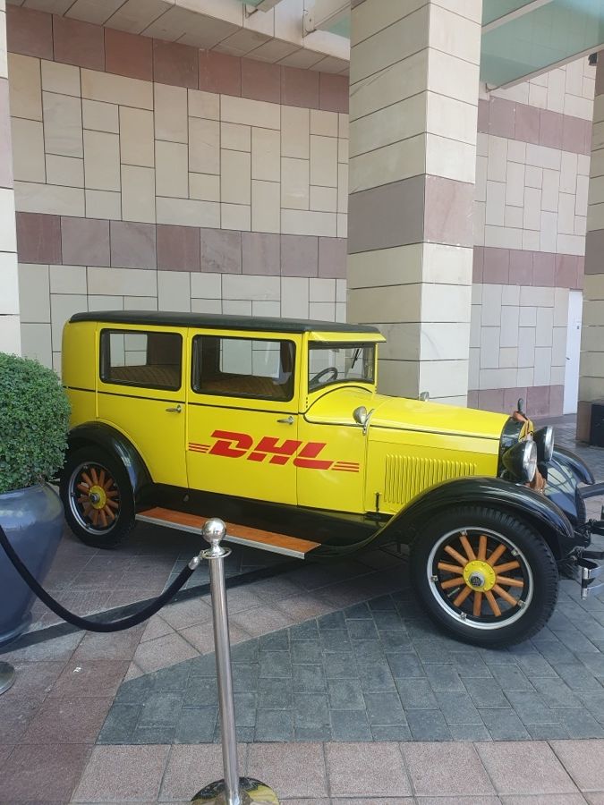Custom Event Displays: DHL, Hotel entrance, Dubai